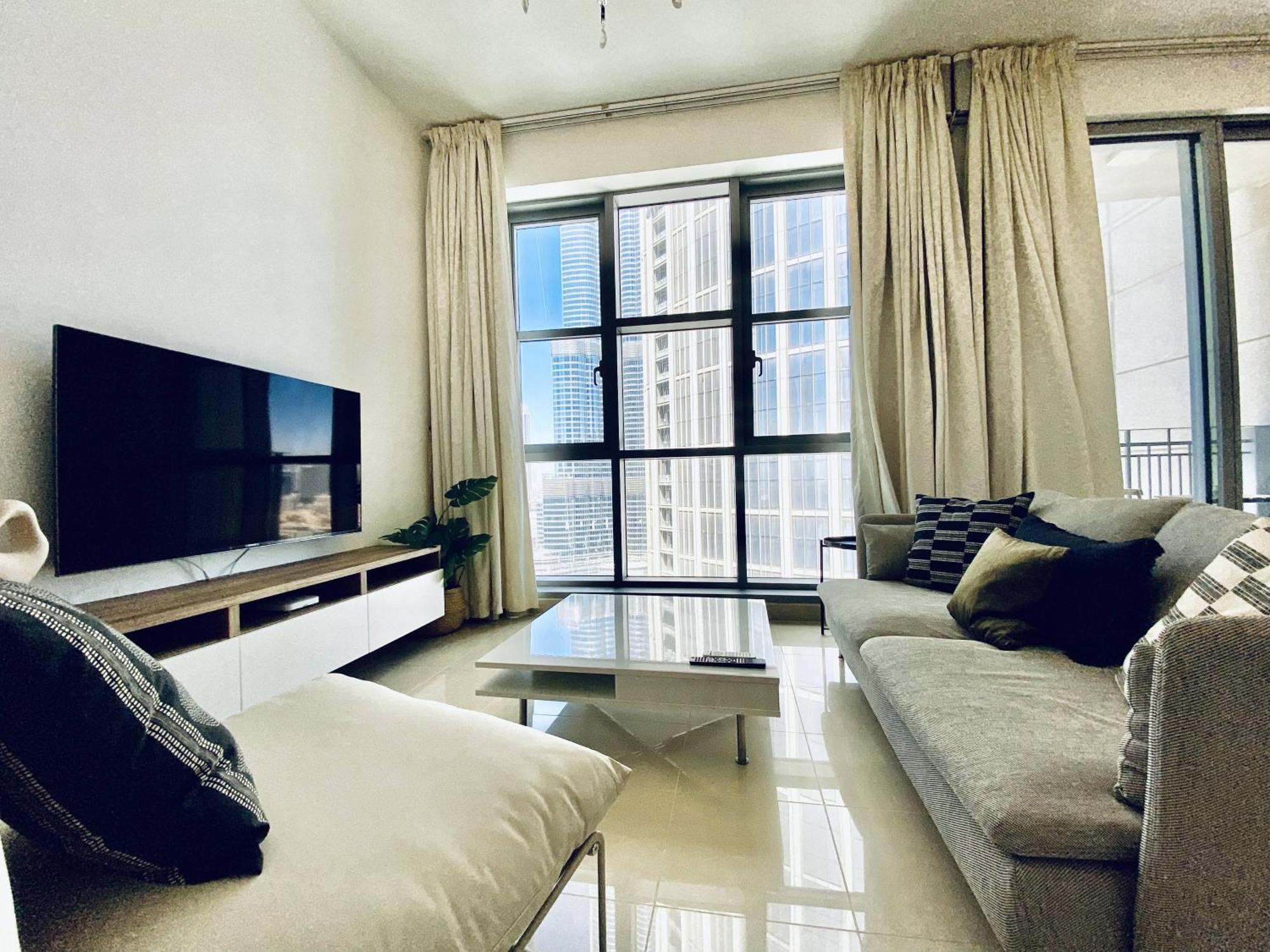 Lux Bnb Standpoint Tower Burj & Fountain Views 迪拜 外观 照片
