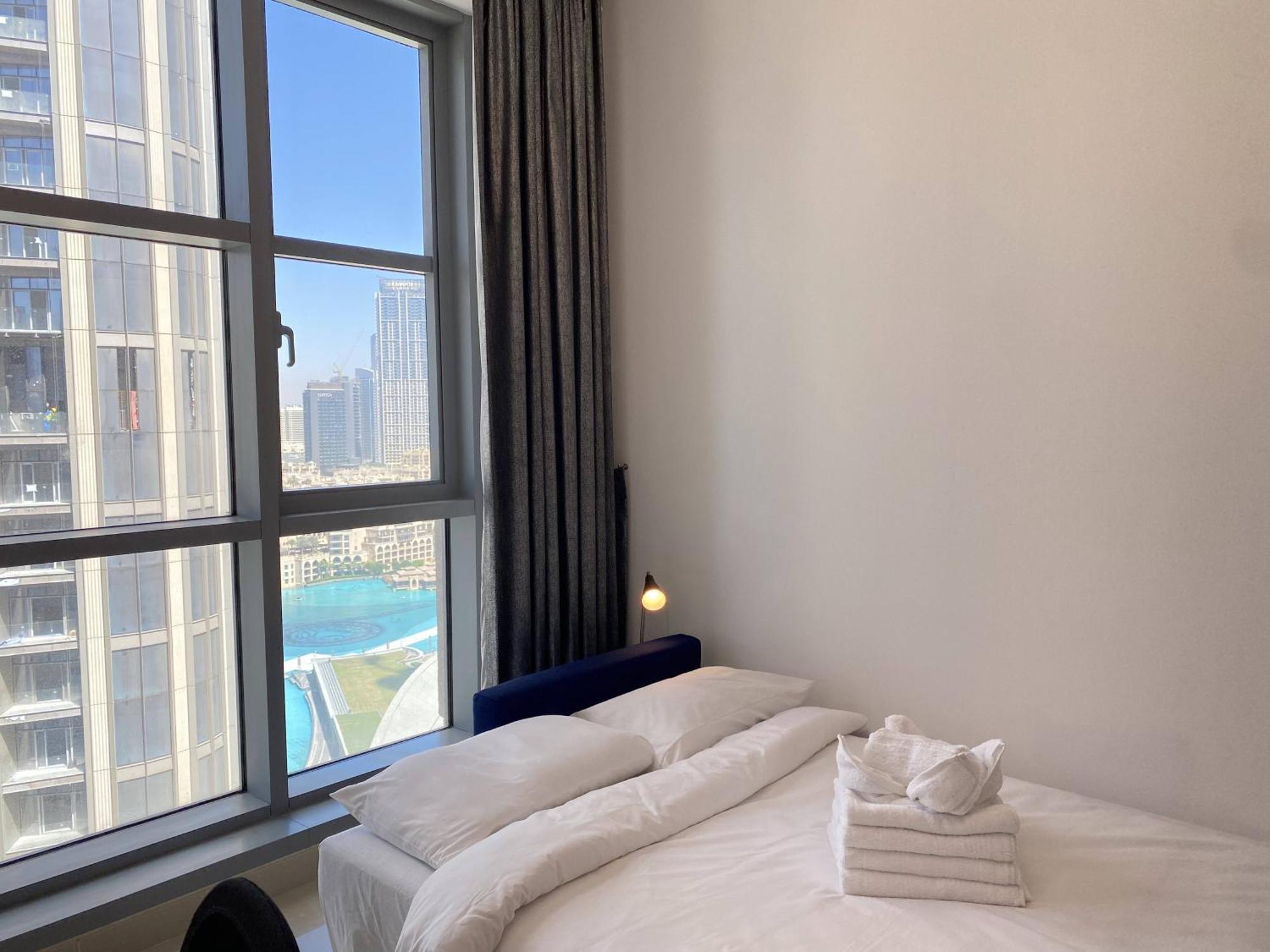 Lux Bnb Standpoint Tower Burj & Fountain Views 迪拜 外观 照片